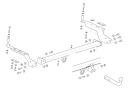 ОРИГІНАЛЬНИЙ HAK+WIAZKA SUBARU FORESTER 1 1997-2008 I SF SG+7/13P БУКСИРУВАЛЬНИЙ / ФАРКОП  (18681520006) фото min 11