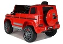 Auto na Akumulator Mercedes G63 Czerwony EAN (GTIN) 5903802450156