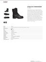 Taktické trekkingové topánky STRATUS COMMANDER veľ. 36 Dominujúca farba čierna