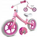 Rowerek biegowy lekki rower dziecięcy dla dziewczynki koła EVA 12&quot; różowy Rozmiar koła w calach 12"