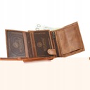 BETLEWSKI Мужской кошелек винтажный из натуральной кожи вертикальный классический для карточек