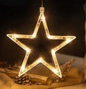 Оформление окна LED STAR WARM LIGHT