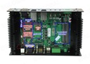 Priemyselný mini PC G13 fanless 3xHDMI 2xRJ45 2xLAN 6xCOM GPIO GPO ATX/AT Základná rýchlosť CPU 5 GHz