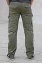 Nohavice BRANDIT Adven Slim Fit Trousers Oliv S Šírka pása 42 cm