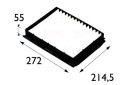VALEO 698160 FILTRE VENTILATION ESPACES PASAZERSKIEJphoto 12