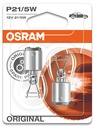OSRAM ORIGINAL ŻARÓWKI 2 SZT P21/5W 12V 21/5W DUO