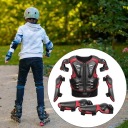 KIDS MOTOCIKLAS GUARD SUIT CHILDREN ПОВНИЙ БОДІ GEAR DIRT BIKE GEAR RED  фото 7