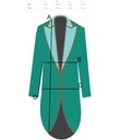Teplý kabát ALPAKA Cardigan TINA L/XL Silueta regular