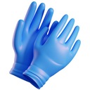 Перчатки нитриловые EASYCARE ZARYS БЕЗ ПОРОШКА, размер XS, синие, 10 шт.