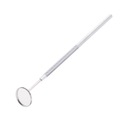 Зеркало косметическое для наращивания ресниц с ручкой.