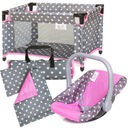 Комплект куклы: КРОВАТЬ С ПОСТЕЛЬНЫМИ ПРИНАДЛЕЖНЯМИ + ПЕРЕНЗИНКА ДЛЯ СТУЛА Дорис