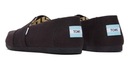 Toms Classic Recycled 10017670 44 черных эспадрилья Toms