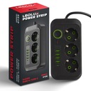 УДЛИНИТЕЛЬНАЯ лента 2м 3 розетки + 5x USB