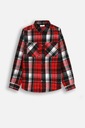 Красная рубашка в клетку с длинными рукавами для мальчика 146 Coccodrillo ZC4