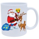 СУПЕР РОЖДЕСТВЕНСКИЙ ПОДАРОК ​​КРУЖКА 330мл САНТА