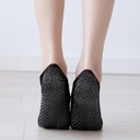 3 páry fitness ponožky ženy joga ružová šedá čierna Dominujúca farba prehľadná
