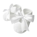 БЕЛЫЕ КРЕСТИЛЬНЫЕ ТУФЛИ ДЛЯ ДЕВОЧЕК, ДЕТСКИЕ ТУФЛИ НА ЗАВЯЗКАХ, ВЕСНА 10