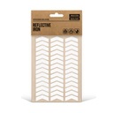 ODBLASKOWE naprasowanki na odzież STRZAŁKI