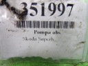 SKODA SUPERB 1.6 8V POMPE ABS DE FREIN 0265225139 3U0614517Bphoto 9