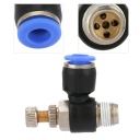 2PCS REGULATOR SPEEDS FLOW AIR TUBE VALVE PNEUMATIC REGULATOR PIPES SL6-01  photo 7