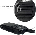 Retevis RT622 Walkie Talkie Mini, профессиональные радиостанции CTCSS/DCS PMR446