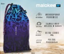 Быстросохнущее пончо для серфинга Maloka с капюшоном и чехлом