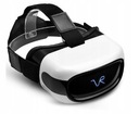 OKULARY VR GOGLE 3D WYŚWIETLACZ 5 CALI BIAŁE ANDROID 5.1