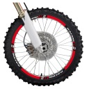 НАБОР НАКЛЕЕК НА КОЛЕСА BLACKBIRD (ГОНОЧНЫЕ) ЦВЕТ КРАСНЫЙ