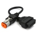 Адаптер OBD2 Harley Davidson 4-контактный адаптер FV