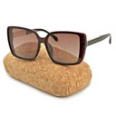 ЖЕНСКИЕ ПОЛЯРИЗОВАННЫЕ СОЛНЦЕЗАЩИТНЫЕ ОЧКИ FLY, КОРИЧНЕВЫЕ, UV400 СОЛНЦЕ ЗАЩИТА