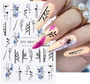 САМОКЛЕЯЩИЕСЯ НАКЛЕЙКИ ДЛЯ НОГТЕЙ STZ-CS109