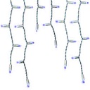 LAMPKI CHOINKOWE 500 LED SOPLE KURTYNA NIEBIESKI