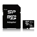 Карта памяти Silicon Power Elite 256 ГБ microSDXC класса 10, UHS-I, U1