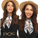 ШАРФ ЖЕНСКИЙ GAWROSZKA BANDANA МАЛЕНЬКИЙ ШАРФ ШАРФ 70/70СМ