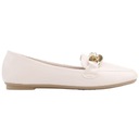 MOKASYNY DAMSKIE PÓŁBUTY WSUWANE PŁASKIE BEŻOWE