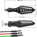 ПОВОРОТНИКИ 2 В 1 LED (СВІТЛОДІОД) DYNAMIC ДВИГУН СКУТЕР QUAD + ПЕРЕРИВАЧ  (17668307474) фото min 15