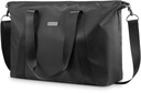 Женская сумка-шоппер через плечо, вместительная городская сумка черного цвета, большая ZAGATTO