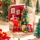 Miniatúrny vianočný domček DIY Vianoce Kód výrobcu L2208