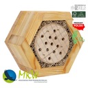 Модель домика для насекомых сотовый MKW, маленький деревянный