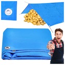 БРЕЗЕНТ ДЛЯ АВТОМОБИЛЯ ДЛЯ ТЕРРАСНОГО ПРИЦЕПА, ТОЛСТЫЙ, ВОДОНЕПРОНИЦАЕМЫЙ, 4х6, Крепкий