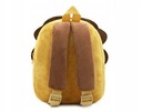 плюшевый рюкзак для дошкольника лев D005