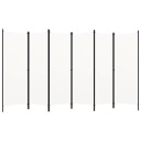 6-панельная ширма, белая, 300 x 180 см