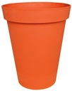 PALM FLOWER POT 20 ТЕРРАКОТОВЫЙ ЦВЕТОЧНЫЙ ГОРШОК КРЫШКА