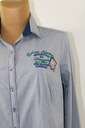 w1 S.OLIVER Štýlová dámska košeľa v páse 48/50 4XL/5XL Dominujúca farba modrá