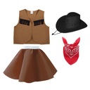 КОВБОЙСКИЙ НАряд ШЕРИФА КОВБОЙСКАЯ ШЛЯПА 116-128