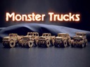 3D puzzle Mechanické auto Monster Truck 1 Pohlavie chlapci dievčatá