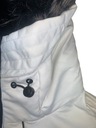 Pánska zimná bunda bomber SIKSILK bielo čierna S Dominujúci vzor bez vzoru