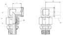 З'ЄДНАННЯ KOLANKOWE 90° Z ГАЙКА M12X1.5 6L VOSS  (18299842221) фото min 9