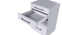 REJS COMFORT BOX PLUS ЯЩИК H84 НИЗКИЙ L300 БЕЛЫЙ БЕСШУМНО-ЗАКРЫВАЮЩИЙСЯ ВЫДВИЖНЫЙ