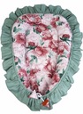 Детский кокон SAGE с рюшами